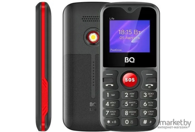 Мобильный телефон BQ Life BQ-1853 Red/Black