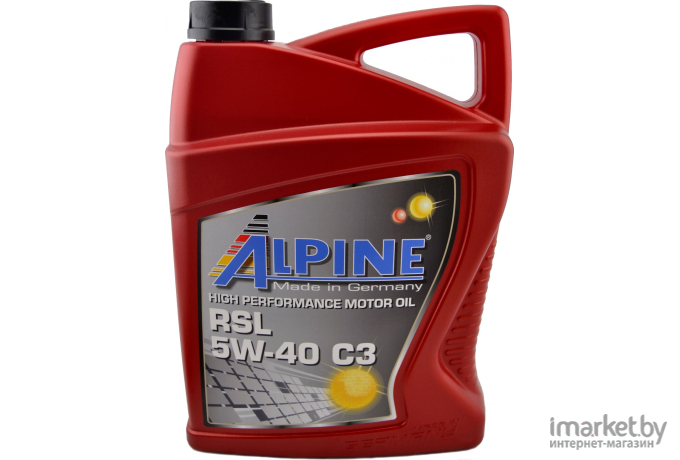 Моторное масло Alpine RSL 5W40 C3 4л (0100179)