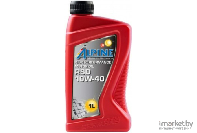 Моторное масло Alpine RSD 10W40 1л (0100121)