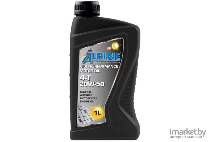 Моторное масло Alpine 4T 20W50 1л (0121481)