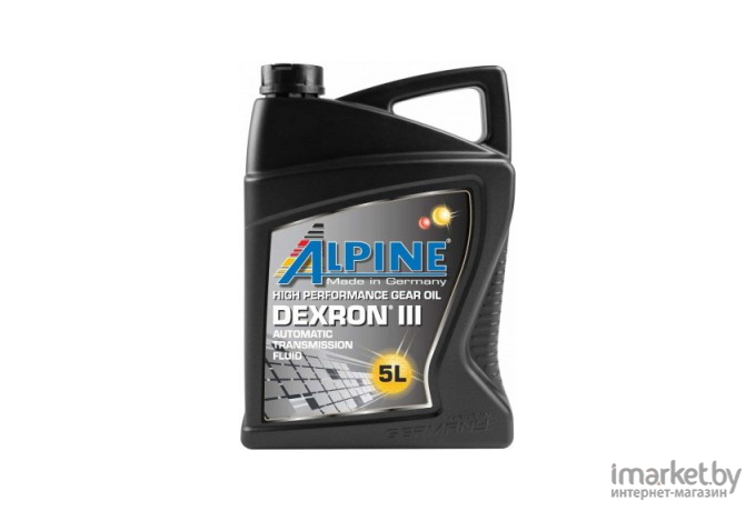 Трансмиссионное масло Alpine ATF Dexron III 5л (0100662)