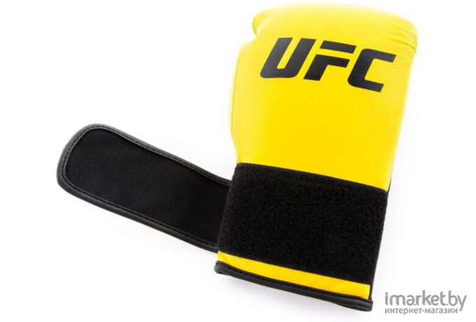 Перчатки тренировочные UFC для спаринга 18 унций Yellow (UHK-75117)