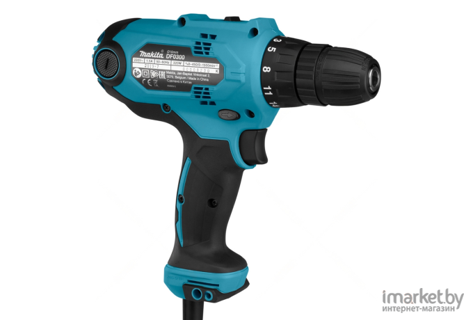 Дрель-шуруповерт Makita DF0300 + набор бит (DF0300X2)