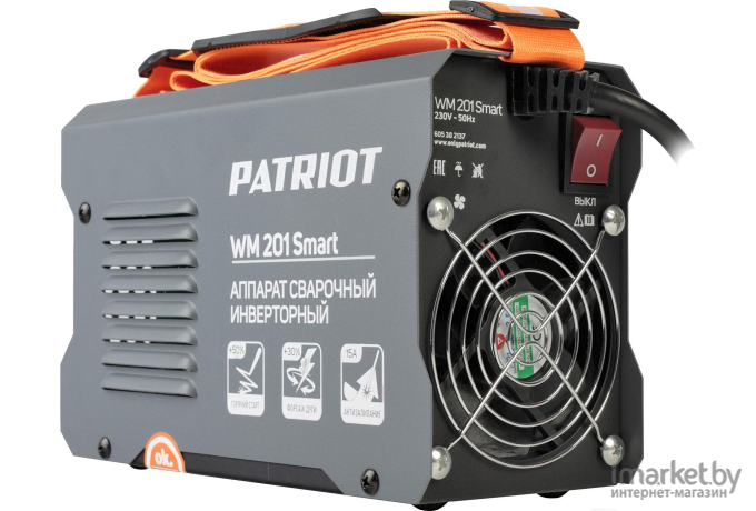 Сварочный аппарат Patriot WM 201Smart MMA (605302137)