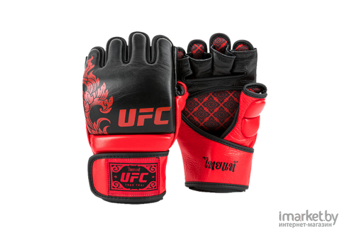 Перчатки UFC True Thai MMA размер S Black (UTT-75401)