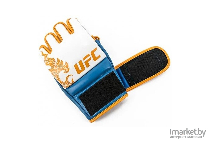 Перчатки UFC True Thai MMA размер M White/ Blue (UTT-75549)