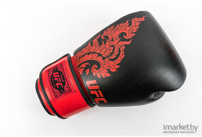 Перчатки для бокса UFC True Thai 12 унций Black (UTT-75508)