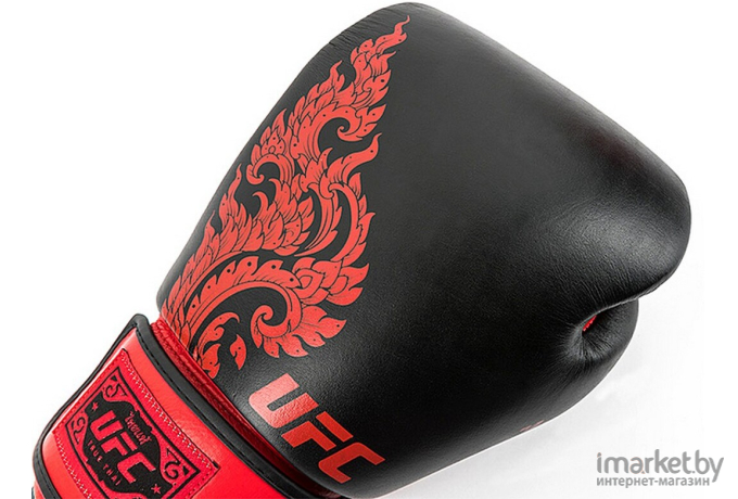 Перчатки для бокса UFC True Thai 12 унций Black (UTT-75508)