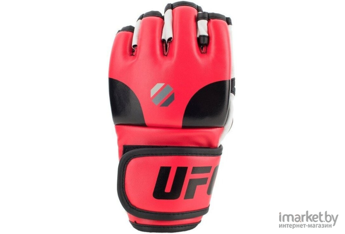 Перчатки MMA UFC тренировочные с открытой ладонью S/M Red (90077-40/UHK-69668)