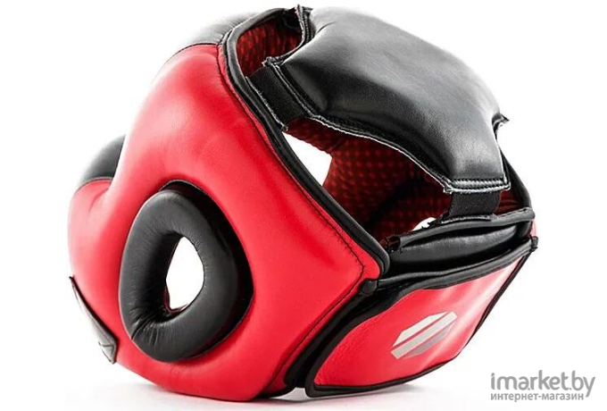 Шлем боксерский UFC с бампером S Red/Black (UHK-75062)