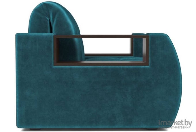 Кресло-кровать Mebel-Ars Барон №3 бархат сине-зеленый (М3-13-2)