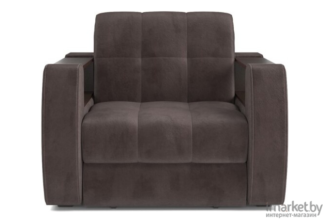Кресло-кровать Mebel-Ars Барон №3 кордрой коричневый (М3-13-15)