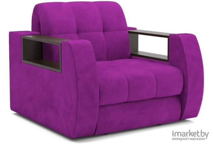 Кресло-кровать Mebel-Ars Барон №3 фиолетовый (М3-13-18)