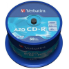 Оптический диск Verbatim CD-R Crystal AZO 50шт (43343)