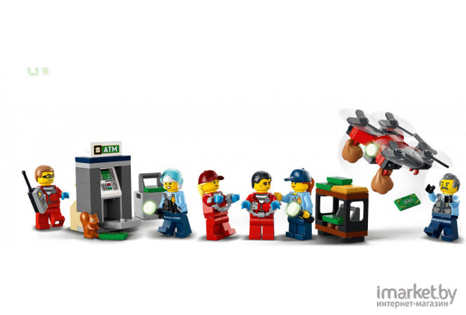 Конструктор LEGO City Полицейская погоня в банке (60317)