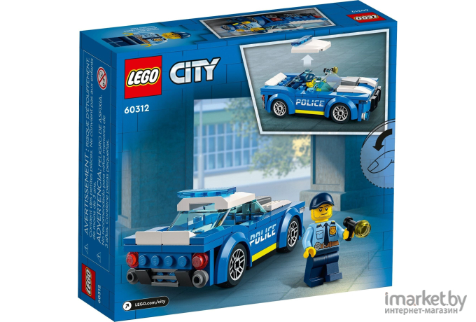 Конструктор LEGO City Полицейская машина (60312)