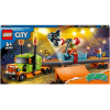 Конструктор LEGO City Грузовик для шоу каскадёров (60294)