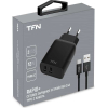 Сетевое зарядное устройство TFN TFN-WCRPD12W2U03 Black