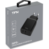 Сетевое зарядное устройство TFN TFN-WCRPD12W2U03 Black