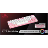 Клавиатура Redragon Fizz 70672 розовый/белый