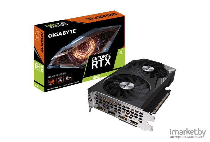 Видеокарта Gigabyte GeForce RTX 3060 Gaming OC 8G (GV-N3060GAMING OC-8GD)