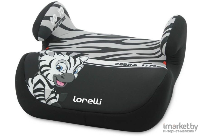 Автокресло Lorelli Topo Comfort Zebra Grey White (10070992001)