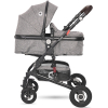 Детская коляска Lorelli Alba Premium 3в1 Steel Grey (10021472184D)