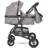 Детская коляска Lorelli Alba Premium 3в1 Steel Grey (10021472184D)