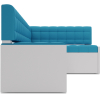 Кухонный диван Mebel-Ars Ганновер 208х82 правый синий (М11-9-19)
