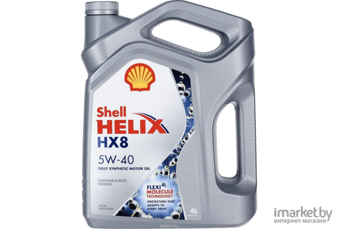 Моторное масло Shell HELIX HX8 5W-40 4л (550052837)