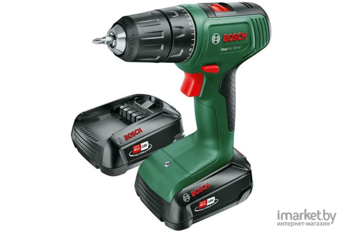 Аккумуляторная дрель-шуруповерт Bosch Easydrill 18V-40 (06039D8002)