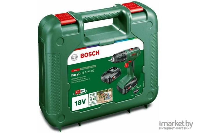 Аккумуляторная дрель-шуруповерт Bosch Easydrill 18V-40 (06039D8002)