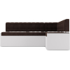 Кухонный диван Mebel-Ars Ганновер 178х82 правый велюр молочный шоколад НВ-178 13 (М11-11-7)