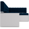 Кухонный диван Mebel-Ars Гамбург Luna 034 162х90 правый темно-синий (М11-11-11)