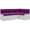 Кухонный диван Mebel-Ars Ганновер 178х82 правый фиолетовый (М11-11-18)