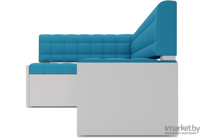 Кухонный диван Mebel-Ars Ганновер 178х82 левый синий (М11-12-19)