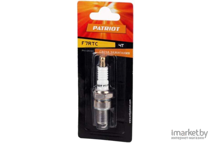 Свечи Patriot F7RTC-B для 4-х тактных шестигранник 21 (841102031)