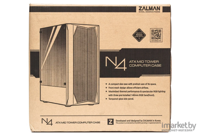 Корпус Zalman N4 Rev.1 черный