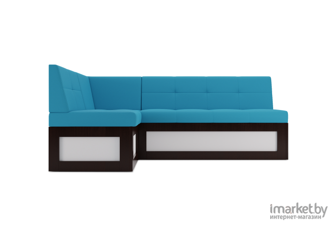 Кухонный диван Mebel-Ars Нотис 187х82 левый синий (М11-16-19)