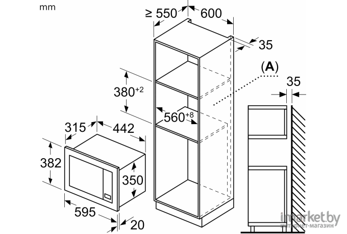 Микроволновая печь Bosch BEL620MB3