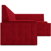 Кухонный диван Mebel-Ars Вермут 213х82 правый кордрой красный (М11-19-16)