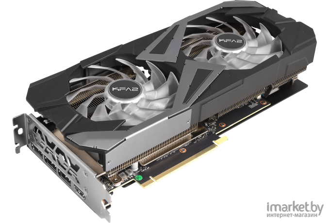 Видеокарта KFA2 GeForce RTX 3060 Ti EX LHR 1-Click OC (36ISL6MD1WTK)