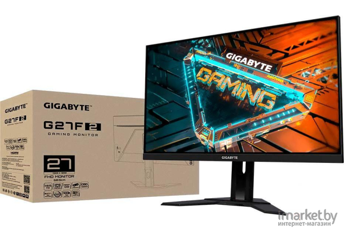 Монитор GigaByte G27F2 черный (9DG27F2-00-1ABEU)