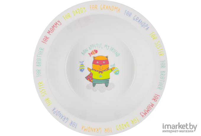 Глубокая тарелка Happy Baby с присоской (15029)