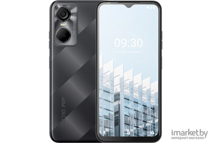 Смартфон Tecno POP 6 Pro 2GB/32GB Polar Black (BE8)