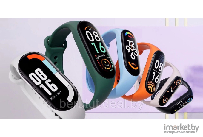 Фитнес-браслет Xiaomi Smart Band 7 M2129B1 черный (BHR6008GL)