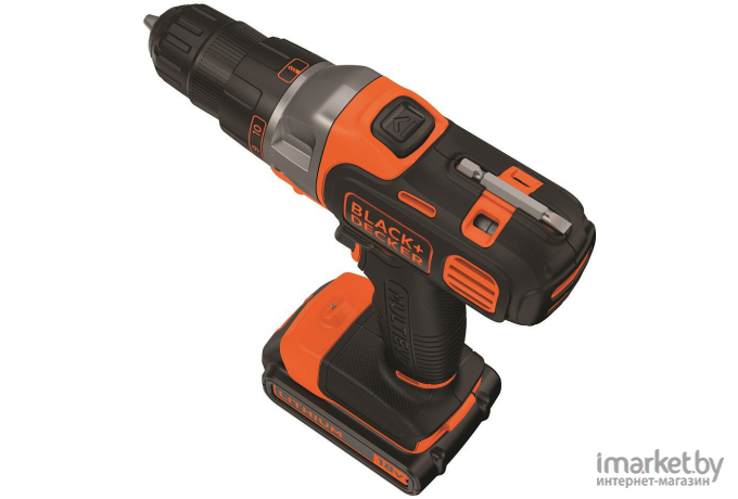 Дрель-шуруповерт Black+Decker MT218KB-QW 2 АКБ, кейс