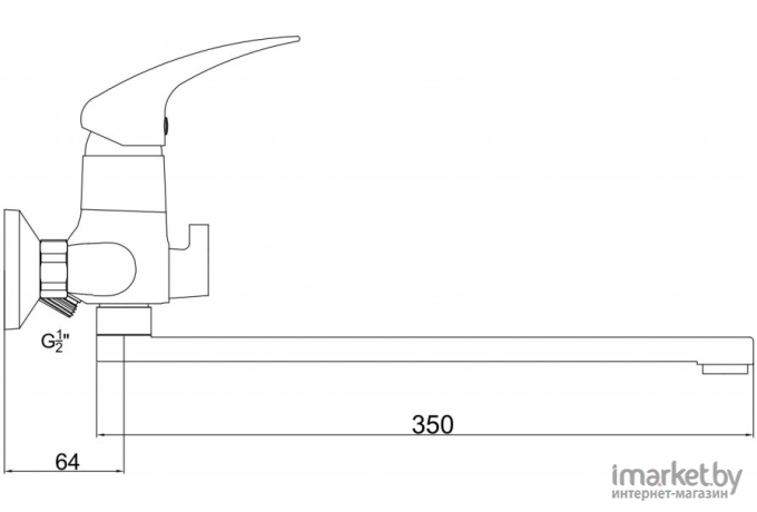 Смеситель Gross Aqua Basic (7211257C-35F)