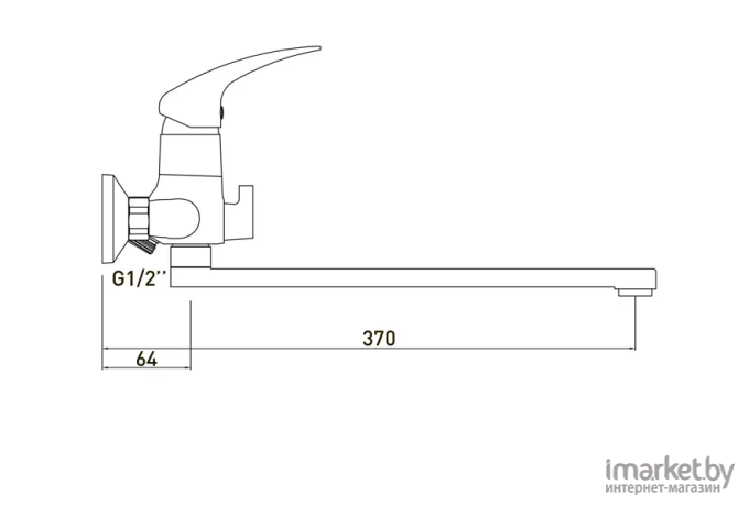 Смеситель Gross Aqua Basic (7211257C-35F)