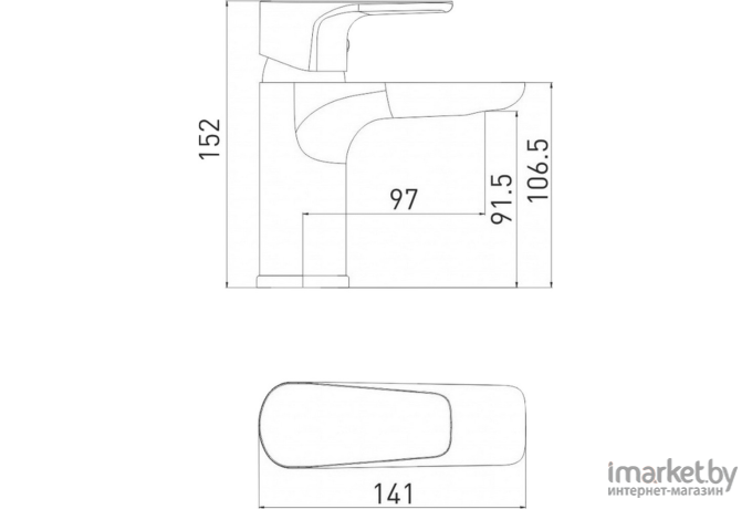 Смеситель Gross Aqua Evo (6241297C)